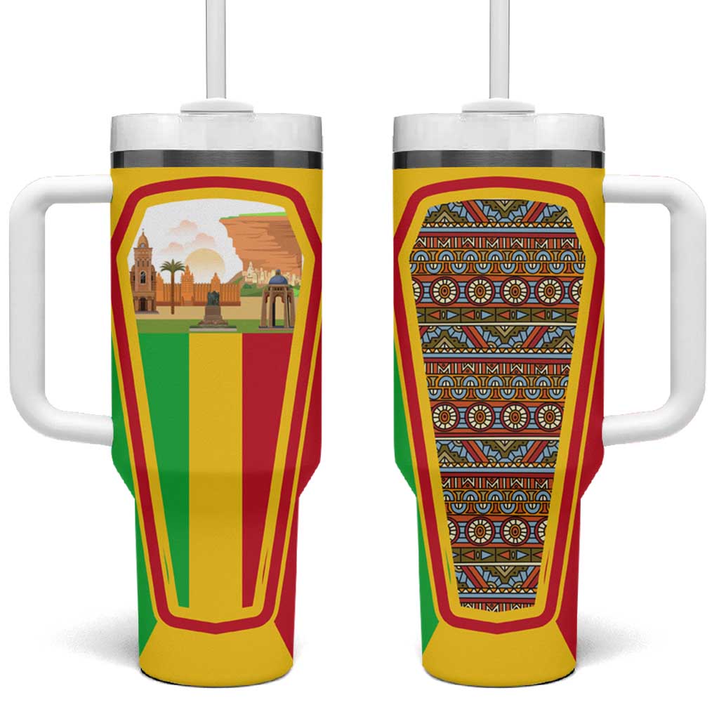 I Love Mali Tumbler With Handle Famous Tourist Destinations