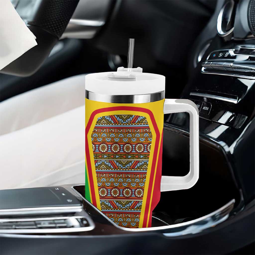 I Love Mali Tumbler With Handle Famous Tourist Destinations