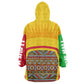 I Love Mali Wearable Blanket Hoodie Famous Tourist Destinations