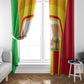I Love Mali Window Curtain Famous Tourist Destinations