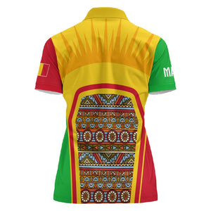 I Love Mali Women Polo Shirt Famous Tourist Destinations