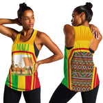 I Love Mali Women Racerback Tank Famous Tourist Destinations