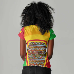 I Love Mali Women V-Neck T-Shirt Famous Tourist Destinations