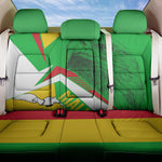 Mali Vulture Eagles Back Car Seat Cover African Pattern Flag Color