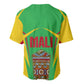 Mali Vulture Eagles Baseball Jersey African Pattern Flag Color