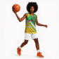 Mali Vulture Eagles Basketball Jersey African Pattern Flag Color - African Pride