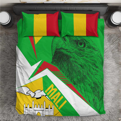 Mali Vulture Eagles Bedding Set African Pattern Flag Color