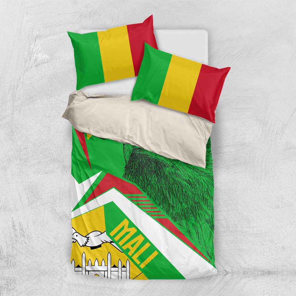 Mali Vulture Eagles Bedding Set African Pattern Flag Color