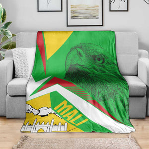 Mali Vulture Eagles Blanket African Pattern Flag Color