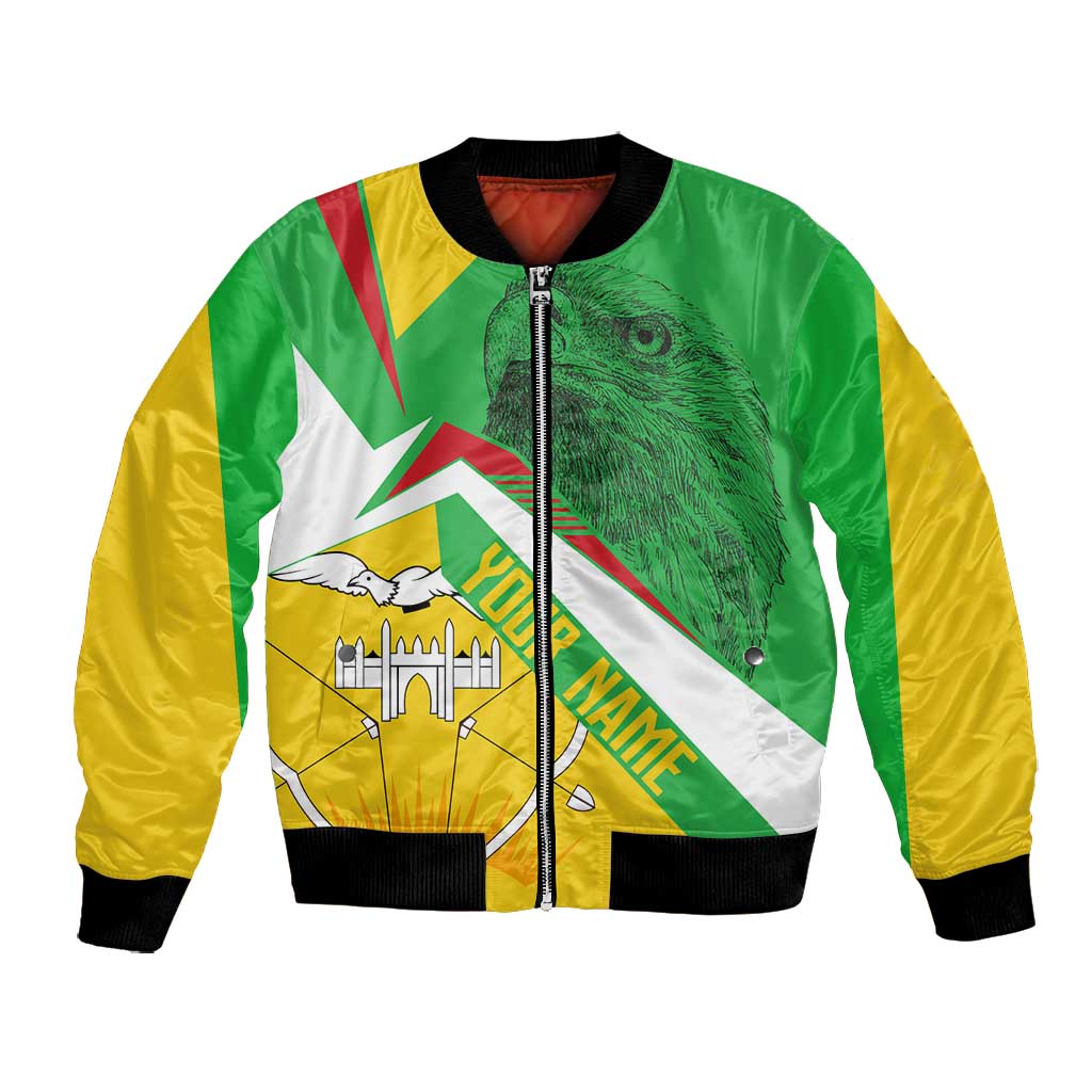 Mali Vulture Eagles Bomber Jacket African Pattern Flag Color