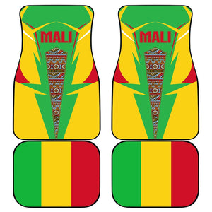 Mali Vulture Eagles Car Mats African Pattern Flag Color