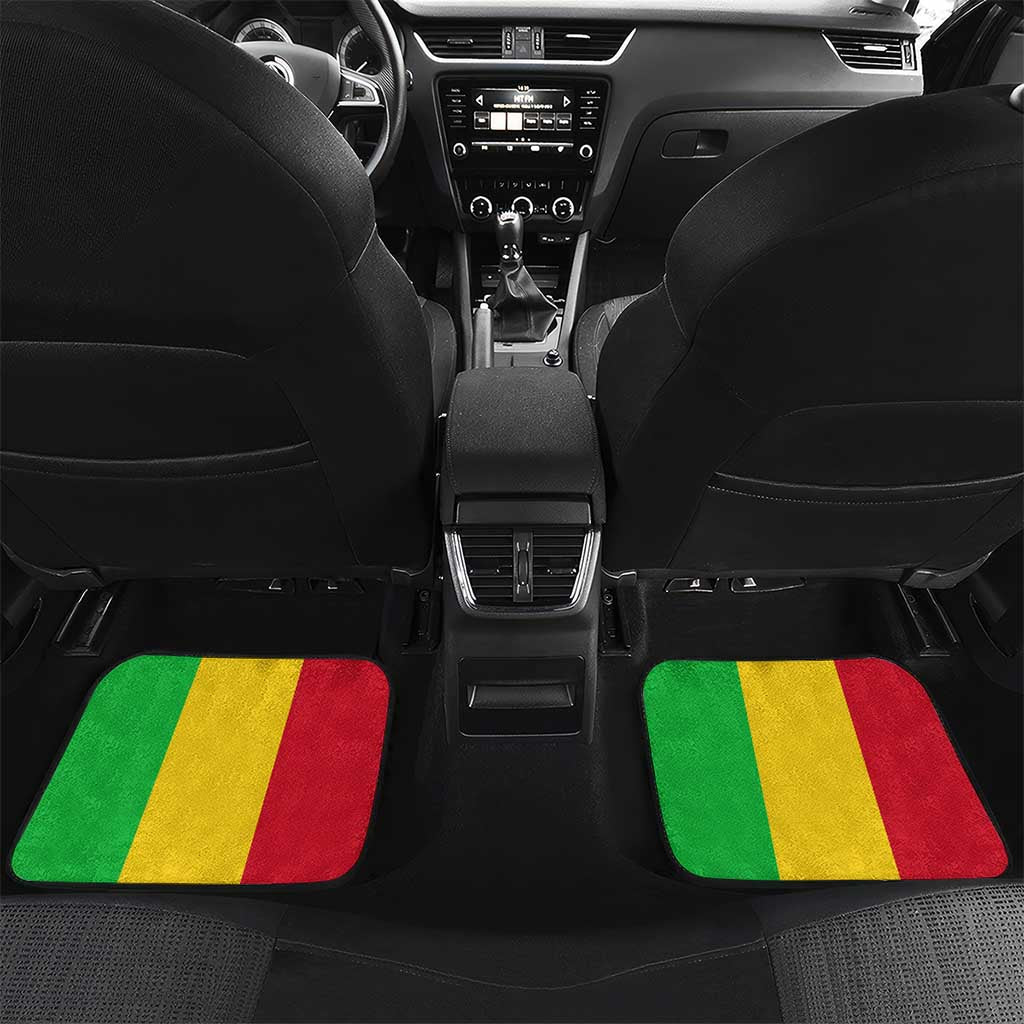 Mali Vulture Eagles Car Mats African Pattern Flag Color