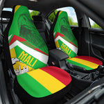 Mali Vulture Eagles Car Seat Cover African Pattern Flag Color