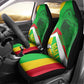 Mali Vulture Eagles Car Seat Cover African Pattern Flag Color