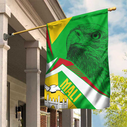 Mali Vulture Eagles Garden Flag African Pattern Flag Color