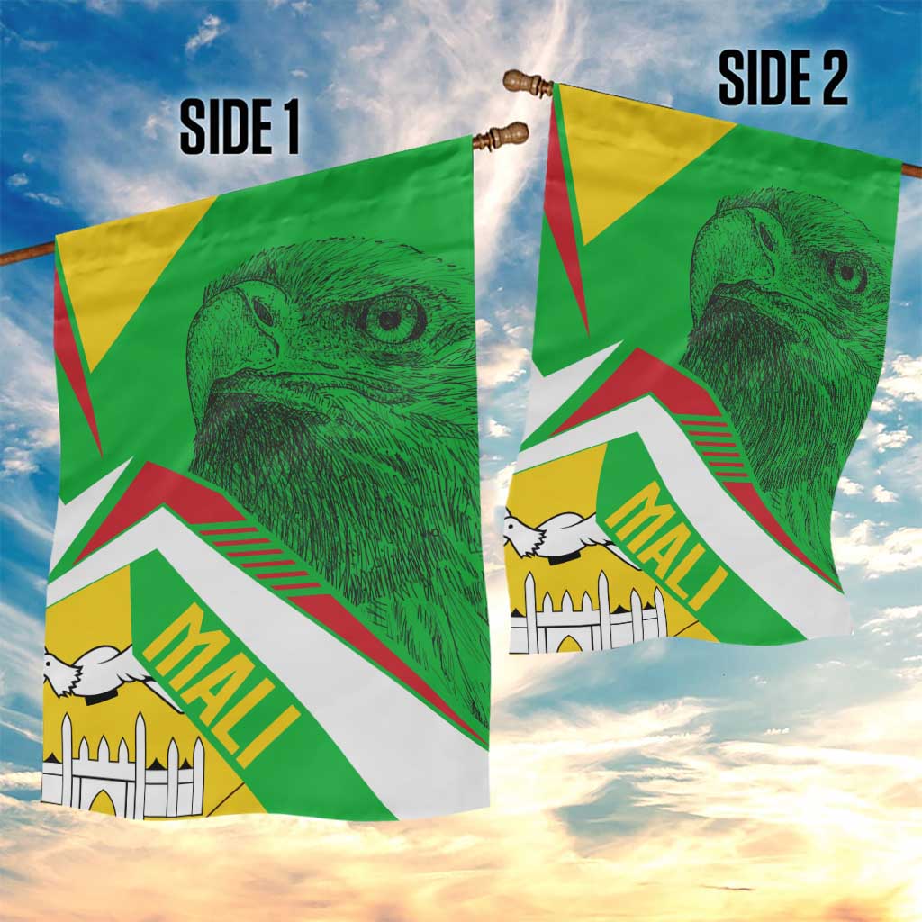 Mali Vulture Eagles Garden Flag African Pattern Flag Color