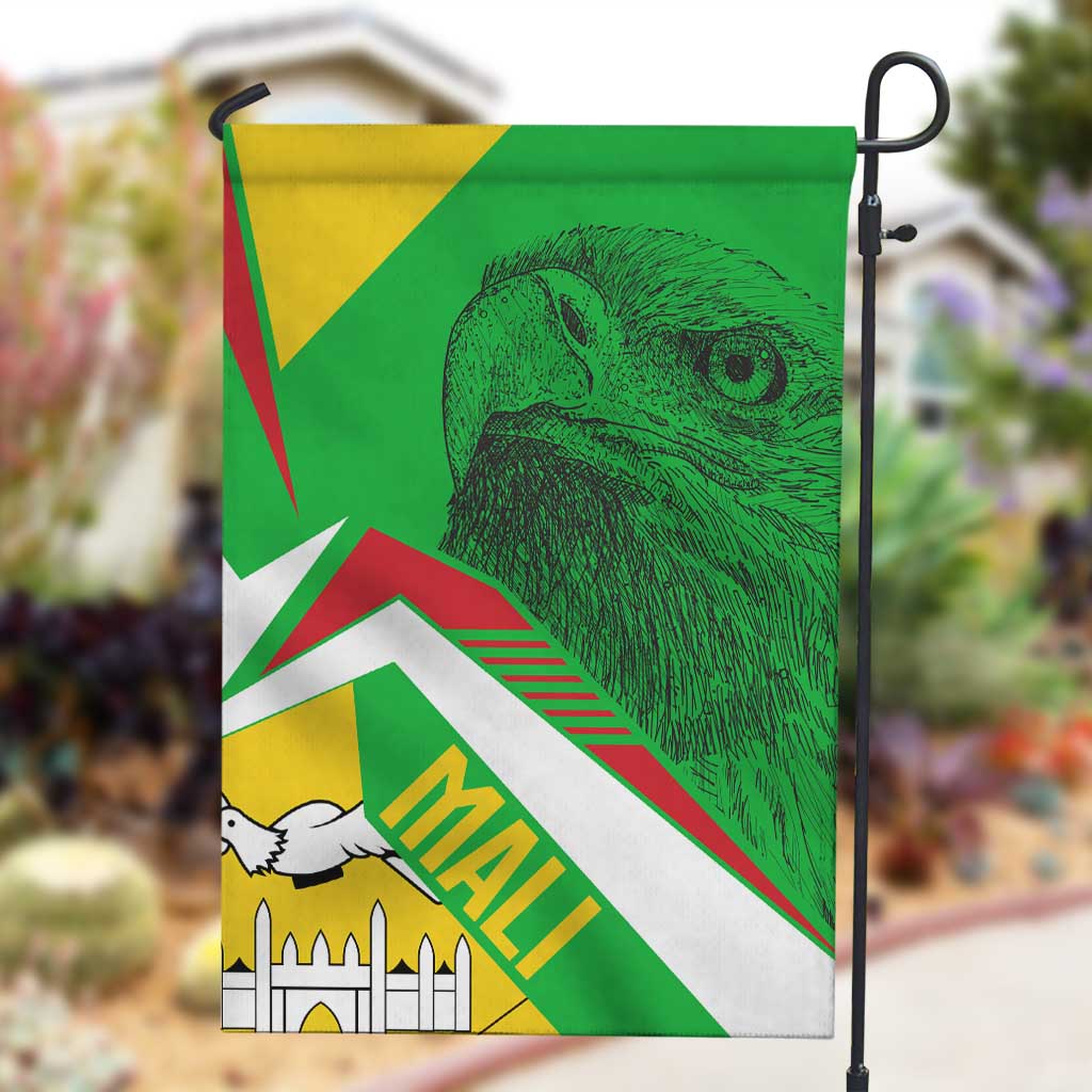 Mali Vulture Eagles Garden Flag African Pattern Flag Color