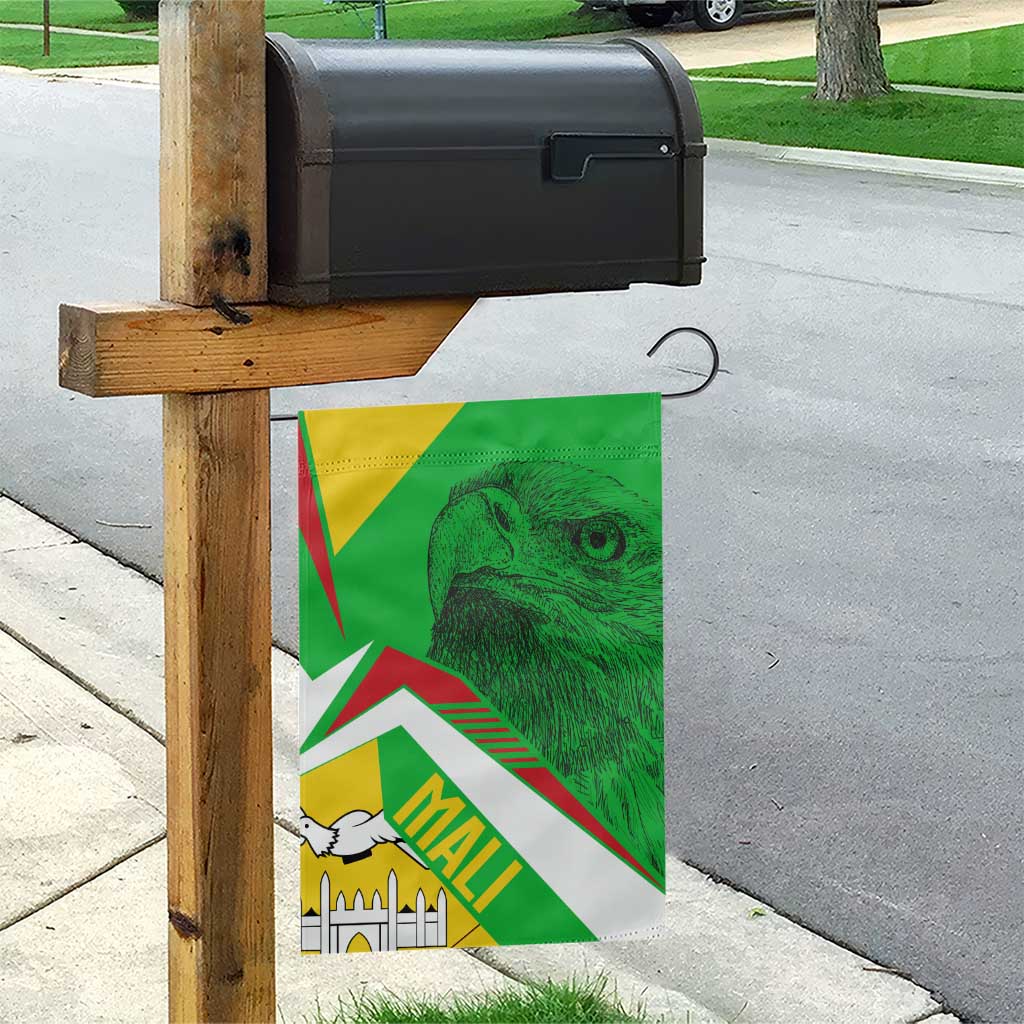 Mali Vulture Eagles Garden Flag African Pattern Flag Color