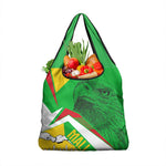 Mali Vulture Eagles Grocery Bag African Pattern Flag Color
