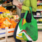 Mali Vulture Eagles Grocery Bag African Pattern Flag Color