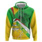 Mali Vulture Eagles Hoodie African Pattern Flag Color