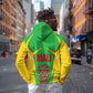 Mali Vulture Eagles Hoodie African Pattern Flag Color