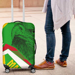 Mali Vulture Eagles Luggage Cover African Pattern Flag Color
