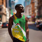 Mali Vulture Eagles Men Tank Top African Pattern Flag Color