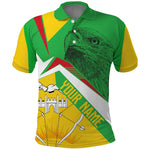 Mali Vulture Eagles Polo Shirt African Pattern Flag Color