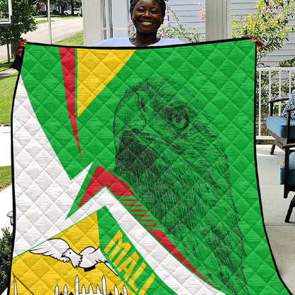 Mali Vulture Eagles Quilt African Pattern Flag Color