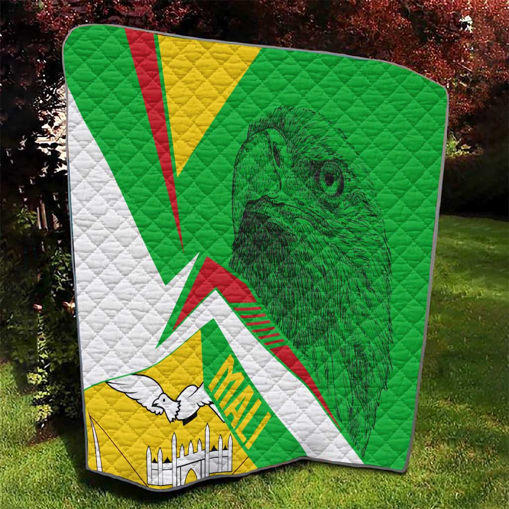 Mali Vulture Eagles Quilt African Pattern Flag Color