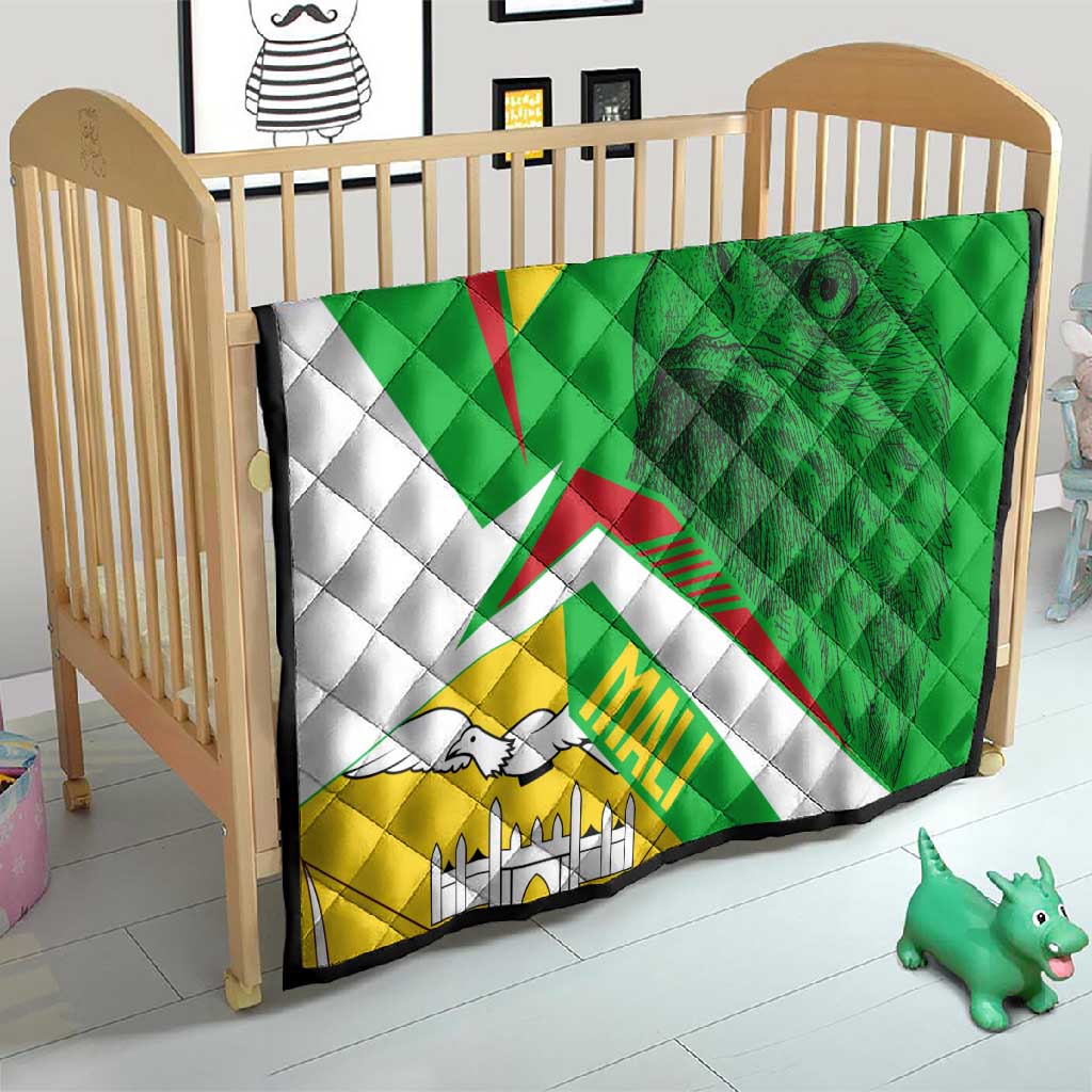 Mali Vulture Eagles Quilt African Pattern Flag Color