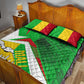 Mali Vulture Eagles Quilt Bed Set African Pattern Flag Color