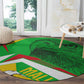 Mali Vulture Eagles Round Carpet African Pattern Flag Color