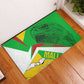 Mali Vulture Eagles Rubber Doormat African Pattern Flag Color