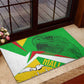Mali Vulture Eagles Rubber Doormat African Pattern Flag Color
