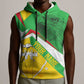 Mali Vulture Eagles Sleeveless Hoodie African Pattern Flag Color - African Pride