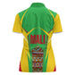 Mali Vulture Eagles Women Polo Shirt African Pattern Flag Color