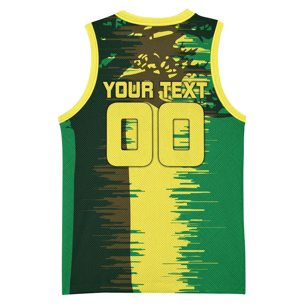 Personalized Senegal Football Lion Basketball Jersey Fierce Roaring Lion Soccer Art With Senegal Flag