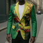 Personalized Senegal Football Lion Blazer Fierce Roaring Lion Soccer Art With Senegal Flag