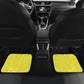 Personalized Senegal Football Lion Car Mats Fierce Roaring Lion Soccer Art With Senegal Flag