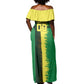 Personalized Senegal Football Lion Off Shoulder Maxi Dress Fierce Roaring Lion Soccer Art With Senegal Flag