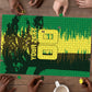 Personalized Senegal Football Lion Puzzle Fierce Roaring Lion Soccer Art With Senegal Flag