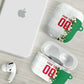 Personalized Algeria Football Desert Fox AirPods Case Desert Fox Mascot Soccer Art With Floral Jasmine And Flag