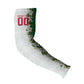 Personalized Algeria Football Desert Fox Arm Sleeves Desert Fox Mascot Soccer Art With Floral Jasmine And Flag