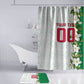 Personalized Algeria Football Desert Fox Bathroom Set Desert Fox Mascot Soccer Art With Floral Jasmine And Flag