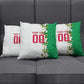 Personalized Algeria Football Desert Fox Pillow Cover Desert Fox Mascot Soccer Art With Floral Jasmine And Flag
