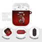 Personalized Egypt Soccer Crocodile Mascot AirPods Case Egyptian Pyramid Football Cultural Graphic Art