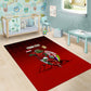 Personalized Egypt Soccer Crocodile Mascot Area Rug Egyptian Pyramid Football Cultural Graphic Art