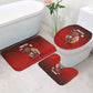 Personalized Egypt Soccer Crocodile Mascot Bathroom Set Egyptian Pyramid Football Cultural Graphic Art